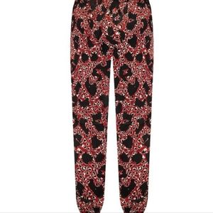 Eloquii elements plus size cheetah print soft jogger pants